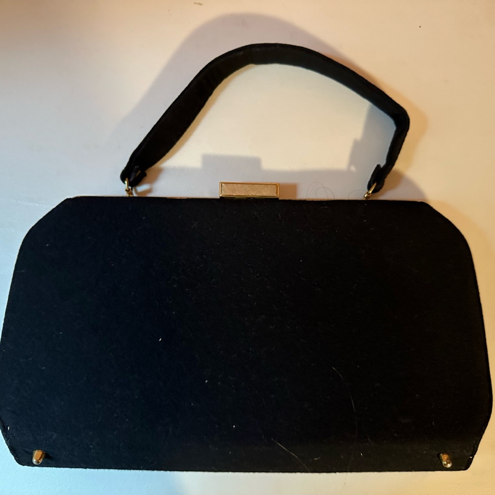 Vintage Wool Purse by Bobbie Jerome - Picture 8 of 8